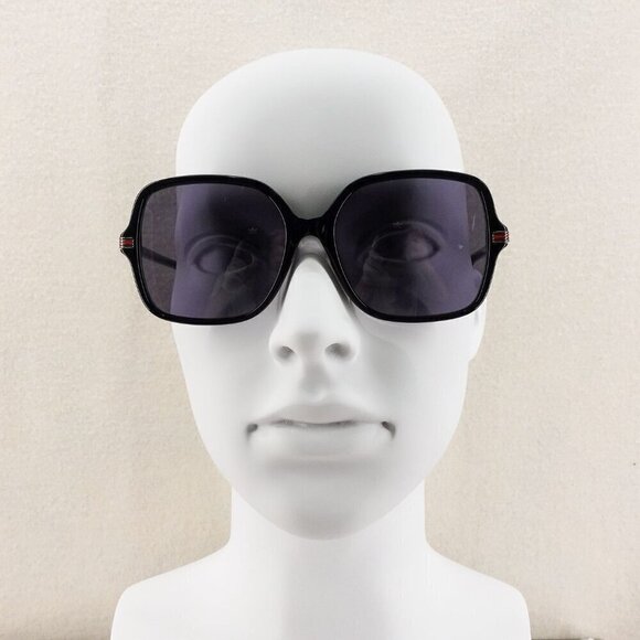Gucci GG1448 Square Sunglasses Black Gray OS - Picture 9 of 15